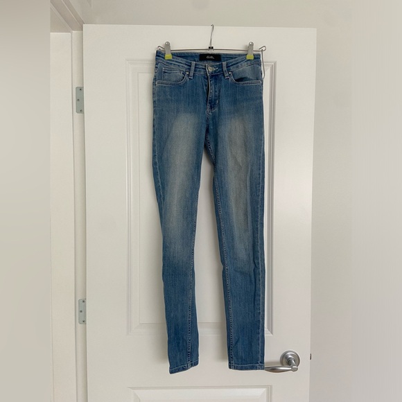 Dish Denim Skinny Jean Light Blue 24 - Picture 2 of 4